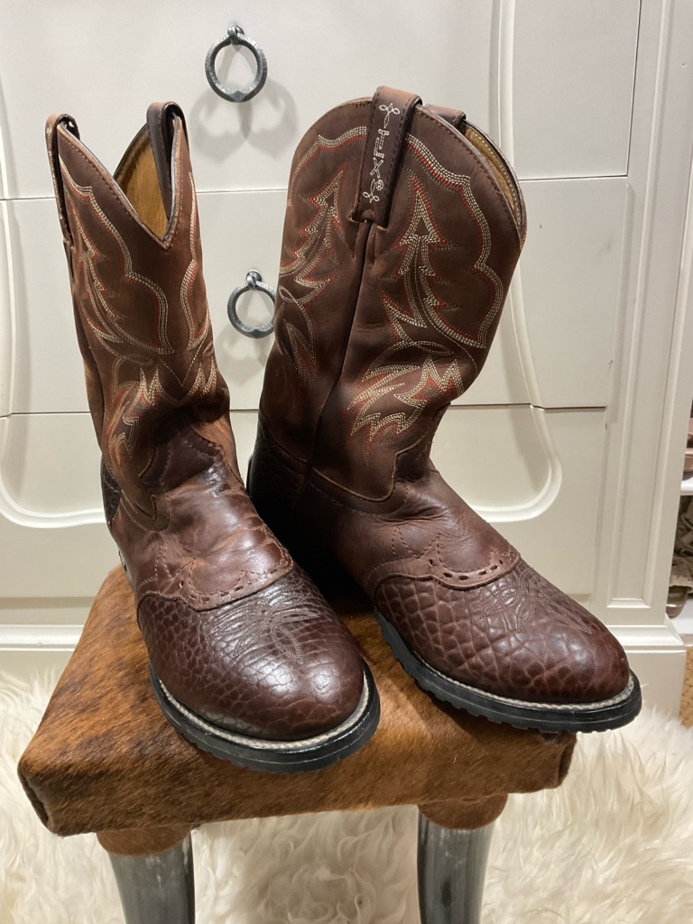 Tony Lama TLX Western leather Boots
